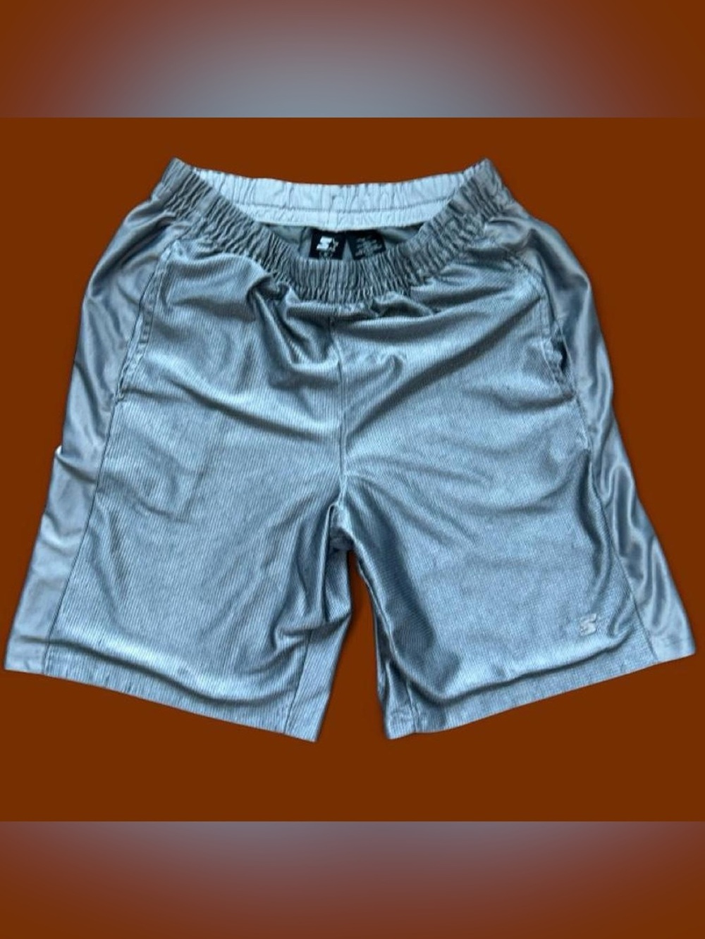 STARTER Men's Light Gray Athletic Shorts
